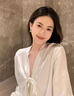 LAST KISS和田玉耳環(huán)女2025年新款耳墜高級感耳飾母親節(jié)禮物實用母親節(jié)禮物 銀青玉耳墜 曬單實拍圖