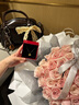 老鳳祥在逃公主黃金吊墜足金蝴蝶結項鏈純金送女友老婆七夕節(jié)生日禮物 蝴蝶結吊墜+K金鏈(共約1.43g) 曬單實拍圖