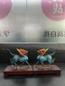 古瑤全銅風(fēng)火麒麟擺件招財(cái)客廳裝飾擺件家居飾品搬家禮物喬遷新居禮品 冰裂藍(lán)大號(hào)一對(duì) 曬單實(shí)拍圖