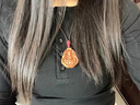 寶鉑琳桃木吊墜普賢菩薩本命年女士本命佛文殊十二生肖掛件守護(hù)神送禮物 泰山老桃木【生肖狗/豬/阿彌尊者 曬單實(shí)拍圖