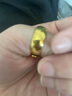 吉財(cái)運(yùn)金包銀寬光面活口黃金戒指男士999足金足銀泥鰍背戒子送老公禮物 包金1.2克泥鰍背戒指總重約10克 曬單實(shí)拍圖