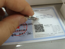 QUEENDOM冰川戒指999純銀情侶戒指男女活口對戒求婚送女朋友老婆生日禮物 女款戒指+禮盒 禮袋 證書(shū) 曬單實(shí)拍圖