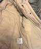 坦博爾羽絨服女短款連帽戶外防風(fēng)保暖三合一夾克外套560320D奶油淺米160 曬單實拍圖