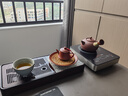 生泰號 潮州砂銚紅泥圍爐煮茶側(cè)把燒水壺急須壺炭爐木炭潮汕工夫茶具 古月紅泥三號 曬單實(shí)拍圖