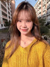 AIF十二生肖純銀項鏈女生輕奢瑪瑙首飾生日七夕情人節(jié)禮物送女友老婆 萌兔項鏈 曬單實拍圖