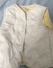 波司登（BOSIDENG）【反季】輕薄羽絨服男女兒童90絨5A抗菌防螨保暖居家外穿內(nèi)膽馬甲 新麥色7260 130 /64 曬單實(shí)拍圖