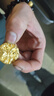 中國(guó)黃金（CHINA GOLD）龍牌黃金項(xiàng)鏈男足金九龍護(hù)主吊墜生日七夕情人節(jié)禮物送男友老公 足金龍牌吊墜約6.5g*配黑繩*多退少補(bǔ) 曬單實(shí)拍圖