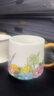 京峰閣 茶具茶杯羊脂玉瓷悅心花語(yǔ)杯夫人瓷茶杯中式陶瓷水杯帶蓋馬克杯 悅心花語(yǔ)杯 曬單實(shí)拍圖