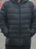 雪中飛童裝兒童輕薄羽絨服男童新款中大童女童薄款外套冬黑色170cm 曬單實(shí)拍圖