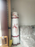 空調(diào)罩套柜機(jī)圓形圓柱格力客廳美的海爾柜式奧克斯立式空調(diào)防塵罩 孔雀--紅色 圓柜機(jī)通用高180cm 曬單實(shí)拍圖