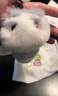 FUFUSOULMini系列真毛香氛玩偶小掛件生日禮物送女生毛絨鑰匙扣教師節禮物 【腮紅】白玉蘭香樟 曬單實(shí)拍圖