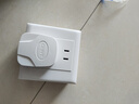 正泰16a五孔空調(diào)插座面板5孔電源暗裝墻壁86型16安熱水器家用專用 明裝五孔16A（插座+明盒） 曬單實拍圖