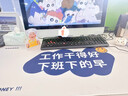 三色貓創(chuàng)意發(fā)財(cái)鼠標(biāo)墊超大號暴富文字辦公電腦寫字家用桌墊鍵盤墊電競順滑鎖邊防滑定制加大加厚高顏值 14542八方來財(cái) 60厘米x30厘米x3毫米 曬單實(shí)拍圖