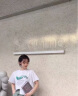碧彩雅（BICAIYA）女童夏季套裝新款青少年套裝洋氣休閑短袖t恤寬松闊腿褲兩件套潮9 白色上衣+綠色闊腿褲 165 （L）碼 【建議105-120斤】 曬單實拍圖