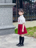 泰蘭尼斯兒童皮鞋女童公主鞋春季女寶寶簡(jiǎn)約軟底單鞋鏡面黑28碼 曬單實(shí)拍圖