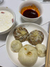 華鴻昌嵊州手工老面大肉包黑豬肉包子早餐速食速凍半成品家用鮮肉大包子 嘗鮮裝5包共10只手工老面大肉包 曬單實拍圖