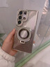 巴蒂尼 水鉆磁吸支架適用三星s25ultra手機殼s24新款s23+高級感外殼s22加全包防摔s24ultra硅膠 【鈦銀+閃粉卡】磁吸隱形支架*點(diǎn)鉆硅膠軟殼 三星Galaxy S24 曬單實(shí)拍圖