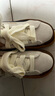 彪馬（PUMA）【厚底鞋】增高松糕鞋女子休閑板鞋PLATFORM 404158 米白色-黑色-金色-03 36 曬單實(shí)拍圖