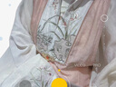 七月夕原創(chuàng  )漢服x杭州博物館聯(lián)名 幽谷遺芳 長(cháng)比甲對襟長(cháng)衫馬面裙 幽谷遺芳 馬面裙 現貨 S 曬單實(shí)拍圖