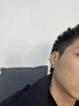 惜禮S925銀男士耳釘小眾痞帥滴膠三角形耳環(huán)男款生日禮物送男朋友兄弟 滴膠耳釘單只 曬單實(shí)拍圖