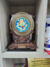 梟庭閣琉璃玉盤擺件龍騰盛世佳節(jié)年會紀(jì)念品龍年新春賀歲商務(wù)定制禮品 琉璃龍騰盛世黃玉圓盤 曬單實(shí)拍圖