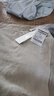 逸陽(yáng)冰麻闊腿褲女2025夏新款亞麻淡人穿搭山本白色直筒褲 木本色  27 曬單實(shí)拍圖