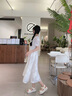 森達(dá)七夕節(jié)涼鞋女款2025夏季新款商場(chǎng)同款簡(jiǎn)約舒適厚底休閑鞋XLY02BL5 米白 36 曬單實(shí)拍圖