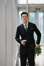 皮爾卡丹（pierre cardin）雙排扣西裝男套裝商務(wù)職業(yè)正裝新郎結(jié)婚禮服男士高檔休閑西服套裝 XZ338灰色雙扣【西服+西褲】 2XL (140-155斤) 曬單實拍圖