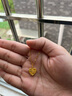 是你（IS YOU）黃金愛心項鏈女足金999氣質(zhì)頸飾吊墜24K純金項鏈情人節(jié)禮物送女友 足金拉絲愛心項鏈（品牌禮盒） 金重約5.1g 曬單實拍圖
