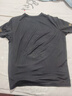 皮爾卡丹（pierre cardin）夏季寬松冰絲短袖t恤男休閑夏裝薄款圓領(lǐng)半袖體恤上衣男 671黑色短 袖 180/2XL推薦155-170斤 曬單實(shí)拍圖