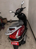 五羊（WUYANG）踏板車國四電噴125 可上牌燃油兩輪摩托車玉鉆男女本田外賣助力車 紅色 全款 免費提供發(fā)票 曬單實拍圖