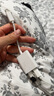貝爾金（BELKIN）Type-C耳機轉(zhuǎn)接頭 3.5mm音頻轉(zhuǎn)換器充電聽歌二合一適用于蘋果iPhone16 全新 iPad Pro & iPad Air 雙Type-C白色 曬單實拍圖