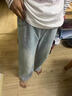 女童褲子秋季薄款2026新款兒童直筒牛仔褲大童初中生冬裝闊腿長(cháng)褲 藍色【夏季薄款】 160 曬單實(shí)拍圖