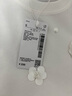 UR2025秋季新款女裝立體花朵珠片寬松長(cháng)袖T恤UYU450019 本白 (偏寬松) S 曬單實(shí)拍圖