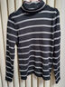 佐丹奴長(cháng)袖T恤女基礎款純棉套頭衫條紋高領(lǐng)打底衫女05324861 曬單實(shí)拍圖