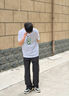 卡賓（CABBEEN）【環(huán)保水溶繡結合】男裝 剪紙畫(huà)印花T恤2025夏季新款休閑百搭 米白色12 L /175/50 曬單實(shí)拍圖