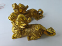 吉照堂實(shí)心全黃銅擺件客廳辦公室玄關(guān)招財(cái)金錢霸王貔貅一對(duì)開業(yè)喬遷禮品 【黃銅】招財(cái)金錢霸王貔貅一對(duì) 曬單實(shí)拍圖