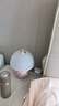 優(yōu)麗美家臺燈臥室床頭燈家用高級感復古簡(jiǎn)約新中式輕奢陶瓷溫馨中古臺燈 國風(fēng)花福（粉） 曬單實(shí)拍圖