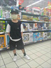 迪士尼男童夏季套裝2025新款炸街假兩件短袖酷帥短褲男寶寶時髦夏裝薄潮 黑色假兩件【套裝】【熱賣款】 120 cm 曬單實拍圖