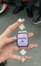適用四葉草蘋果手表s11/s10表帶iwatch女手表帶apple watch表鏈S9 四葉草-【玫瑰金鏈+白葉】+鉆殼 適用iwatch s11/S10【42mm】表帶 曬單實(shí)拍圖