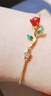 BJYL小王子的玫瑰手鏈女手工彩繪學(xué)生手環(huán)實(shí)用走心生日禮物送女朋友 曬單實(shí)拍圖
