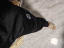 畫(huà)跑【順豐發(fā)貨】專(zhuān)業(yè)運動(dòng)速干訓練拉鏈長(cháng)褲跑步褲子運動(dòng)褲休閑褲男褲 男款黑色 2XL 曬單實(shí)拍圖