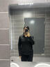 耐克NIKE春夏女長袖T恤 速干透氣 運動休閑 緊身衣FB4317-010 黑XL 曬單實拍圖
