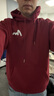 倉石一樹(shù)潮牌連帽衛衣男士2026秋冬新款寬松純棉加絨帽衫酒紅色本命年衣服 酒紅色加絨 L 曬單實(shí)拍圖