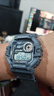 卡西歐（CASIO）運動腕表液晶顯示學生手表 WS-1700H-8AVDF  曬單實拍圖