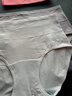 貓人防漏尿專(zhuān)用內褲女中老年失禁孕婦產(chǎn)后高腰純棉加厚襠大碼隔尿短褲 【豆沙+花灰+灰色】 3條 L 【建議90-110斤】 曬單實(shí)拍圖