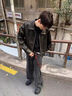 鉑吶苓德比鞋男黑色馬丁靴高級感低幫英倫風增高大頭男士休閑皮鞋商務 碳黑色休閑皮鞋【啞光面】 43 （偏大一碼） 曬單實拍圖