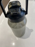 恩爾美運動(dòng)水杯超大容量男夏吸管耐高溫塑料2000ml水壺噸桶噸軍訓水杯子 【漸變黑/材質(zhì)升級】 1500ml 曬單實(shí)拍圖
