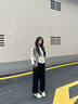 百田森頭層牛皮休閑鞋女款2025新款小白鞋厚底增高運(yùn)動(dòng)鞋軟底鞋 奶油白 38 (240mm) 曬單實(shí)拍圖