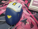 狼蛛（AULA）SC101/SC525無線藍(lán)牙鼠標(biāo)雙模機(jī)甲 RGB炫光電競游戲鼠標(biāo)充電六檔可調(diào)臺式電腦筆記本辦公鼠標(biāo)無線 SC101白藍(lán)【無線藍(lán)牙雙模】RGB燈效 曬單實拍圖